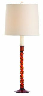 Arteriors DD17002 819 Barry Dixon for Arteriors Twist Amber Glass Lamp   Table Lamps  