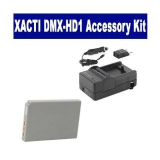Sanyo Xacti DMX HD1 Camcorder Accessory Kit includes SDM 819 Charger, SDDBL40 Battery  Camera & Photo