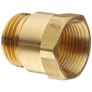 Dixon BA796 Brass Fitting, Adapter, GHT Male x 3/4" NPTF Female, Box of 100 Industrial Hose Fittings