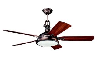 Kichler 300018OBB Hatteras Bay 56 in. Indoor Ceiling Fan   Oil Brushed Bronze   Ceiling Fans