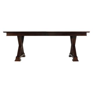 Stanley Continuum Double Pedestal Table Amaretto Cherry 816 11 39   Dining Tables