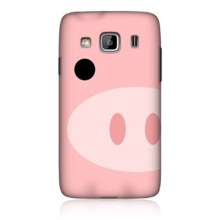 Head Case Designs Piggy Full Face Animal Portraits Hard Back Case Cover for Samsung Galaxy Xcover S5690 