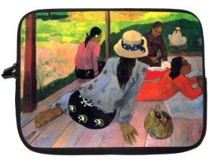 10 inch Rikki KnightTM Paul Gauguin Art Afternoon Quiet Hour Laptop sleeve   Ideal for iPad 2,3,4, iPad Air, Galaxy Note, Small Notebooks and other Tablets
