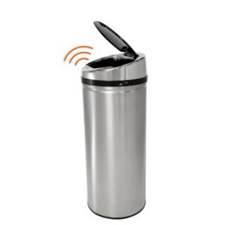 iTouchless IT13RCB Trashcan NX Stainless Steel 11 gal. Trash Can   Kitchen Trash Cans