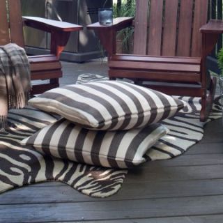 Dash & Albert 22 x 22 in. Fresh American Trimaran Stripe Indoor/Outdoor Pillow   Outdoor Pillows