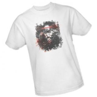 Zod Stain    Man of Steel Movie Adult T Shirt, Small Clothing