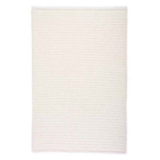 Colonial Mills Janelle Lampp Simply Home Indoor/Outdoor Braided Area Rug   White   Braided Rugs