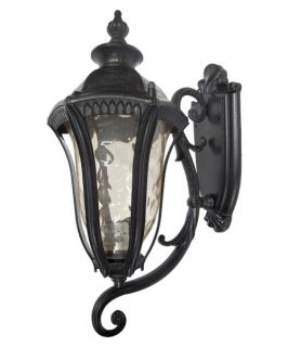 Yosemite Home Decor Straford 1 Light Exterior Wall Sconce   oil weathered Bronze   Outdoor Wall Lights
