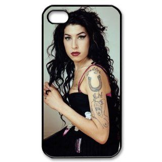 Amy Winehouse iPhone 4/4s Case Back Case for iphone 4/4s Cell Phones & Accessories