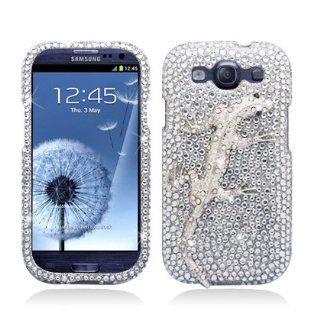 Aimo Wireless SAMI9300PC3D823 3D Premium Stylish Diamond Bling Case for Samsung Galaxy S3 i9300   Retail Packaging   Lizard Cell Phones & Accessories