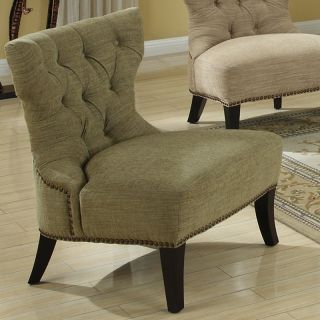 Emerald Home Angie KD Accent Chair   Green   Accent Chairs