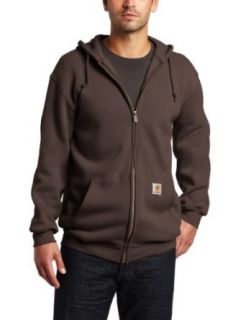 Carhartt Men's Big Tall Heavyweight Hooded Zip Front Sweatshirt Fashion Hoodies Clothing