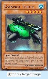 Yugioh Mrd 075 Catapult Turtle Super Rare Foil Card Toys & Games