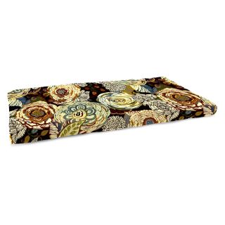 Jordan Manufacturing 12.5 x 38.5 in. Floral Indoor Bench Cushion   Bench Cushions