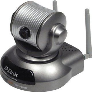 D Link DCS 5300W Wireless Internet Camera, Pan/Tilt, 802.11b, Built in Mic Electronics