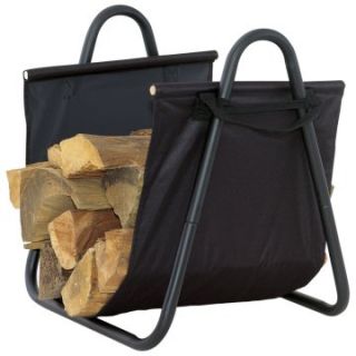 Uniflame Log Holder and Canvas Carrier   Fireplace Tools