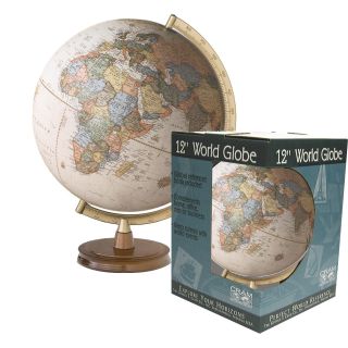 Cram Newport 12 Inch Diameter Tabletop Globe   Globes