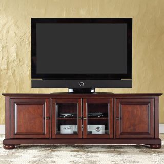 Crosley Alexandria 60 in. Low Profile TV Stand   Vintage Mahogany   TV Stands
