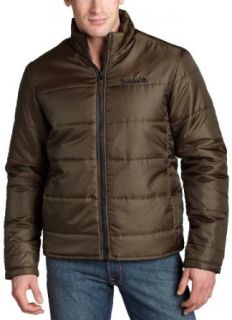 Timberland Men's Quilted Jacket, Ever Olive, Small at  Mens Clothing store