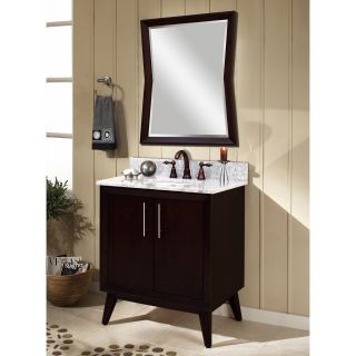 Sagehill Designs Eaton EN2421 24 in. Cappuccino Single Bathroom Vanity   Single Sink Bathroom Vanities