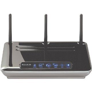 Belkin N1 Wireless Modem Router   Wireless router   DSL   4 port switch   802.11b/g/n (draft)   desktop Computers & Accessories