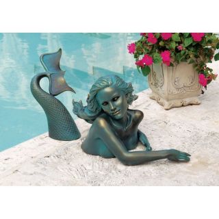 Meara the Mermaid Sculptural Garden Swimmer   Garden Statues