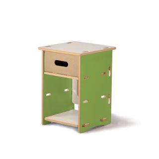 Sprout Nightstand   Green and White   Kids Nightstands