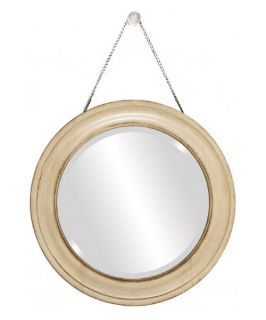 Round Tan Mirrors   Set of 2   14 diam. in.   Wall Mirrors