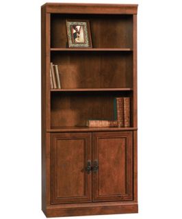 Sauder Arbor Gate Library with Doors   Bookcases