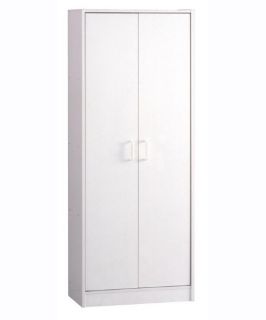 White Double Door Pantry Cabinet   Pantry Cabinets