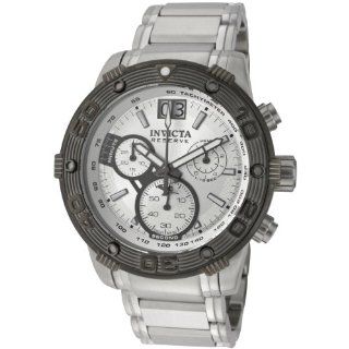 Invicta Men's 10590 Ocean Reef Reserve Chronograph Silver Dial Stainless Steel Watch at  Men's Watch store.