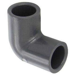 Spears 806 Series PVC Pipe Fitting, 90 Degree Elbow, Schedule 80, 1/2" Socket Industrial Pipe Fittings