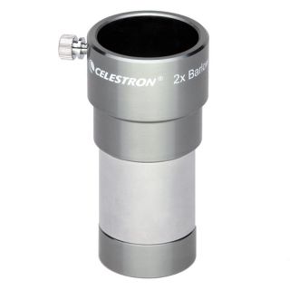Celestron Telescope 2X Barlow Lens 1 1/4 Omni   Telescope Accessories