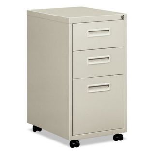Basyx by HON 1600 Series Mobile 3 Drawer Vertical Filing Cabinet   File Cabinets