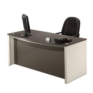 Bestar   Connexion Executive Desk Slate/Sandstone   Desks