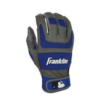 Franklin Shok Sorb Pro Series Home and Away Adult Batting Gloves   Royal   Players Equipment