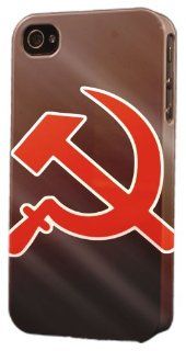 Russian Hammer & Sickle Dimensional Apple iPhone 5 Plastic Case Cell Phones & Accessories