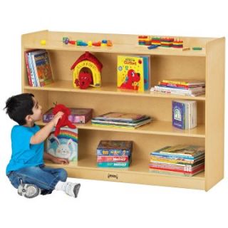 Jonti Craft Mobile Bookcase with Lip   Toy Storage