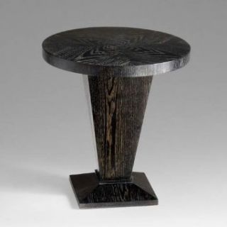 Brazos Wooden Foyer Table in an Ebony Finish   End Tables