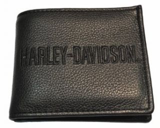 Harley Davidson Men's Embroidered Billfold Wallet. FB808H 7B Clothing