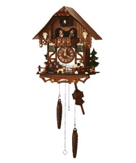 Schneider Quartz Black Forest 11 Inch Cuckoo Clock   Cuckoo Clocks