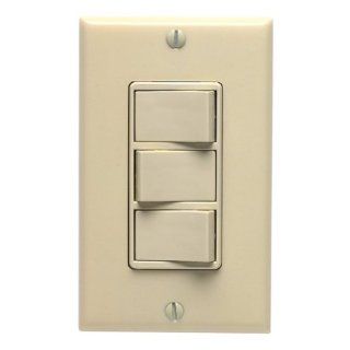 Leviton 831 1755 I Triple Rocker Switch   Wall Light Switches  