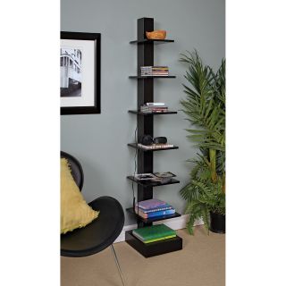 Linea Talma Vertical 7 Tier Bookcase   Bookcases