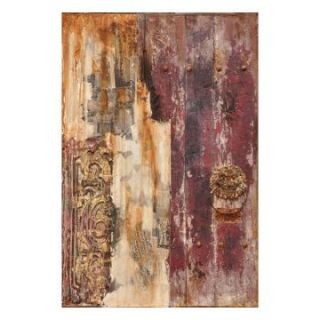 Moe's Home Collection Old Door I Wall Art   Wall Sculptures and Panels