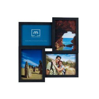4 Opening 5x7 Black Collage Picture Frame   Single Frames