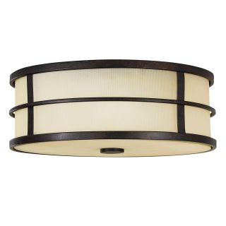 Feiss Fusion Ceiling Light   13.5W in. Grecian Bronze   Ceiling Lighting