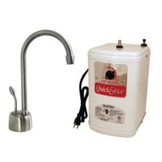 Westbrass D271H Velosah Single Handle Hot Water Dispenser Faucet with Hot Water Tank   Water Dispensers