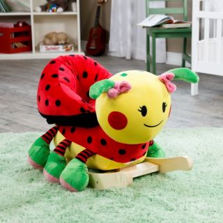 Lulu Ladybug with Sound Rocking Toy   Rocking Toys