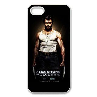 Fashion Hugh Jackman Personalized iPhone 5/5S Hard Case Cover  CCINO Cell Phones & Accessories