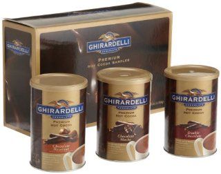 Ghirardelli Chocolate Premium Hot Cocoa Sampler, 3 Pound Gift Box  Gourmet Chocolate Gifts  Grocery & Gourmet Food